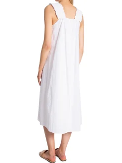 LEVETE ROOM DRESS SAM WHITE