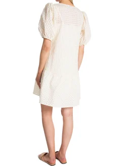 LEVETE ROOM DRESS SERINA BLACK COMBI