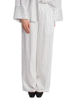 LEVETE ROOM PANTS KERRY 3 STAR WHITE
