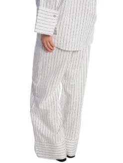 LEVETE ROOM PANTS KERRY 3 STAR WHITE