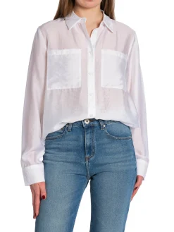 LEVETE ROOM SHIRT BAYLIS WHIT