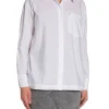 LEVETE ROOM SHIRT LR BRADIE SHIRT WHITE