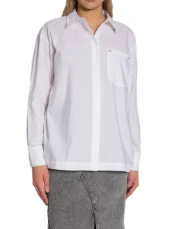 LEVETE ROOM SHIRT LR BRADIE SHIRT WHITE