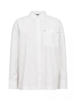 LEVETE ROOM SHIRT LR BRADIE SHIRT WHITE
