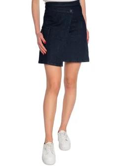 LEVETE ROOM SKIRT AIDA DARK BLUE