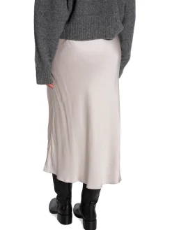 LEVETE ROOM SKIRT LE ESTEL SKIRT ICEY GREY