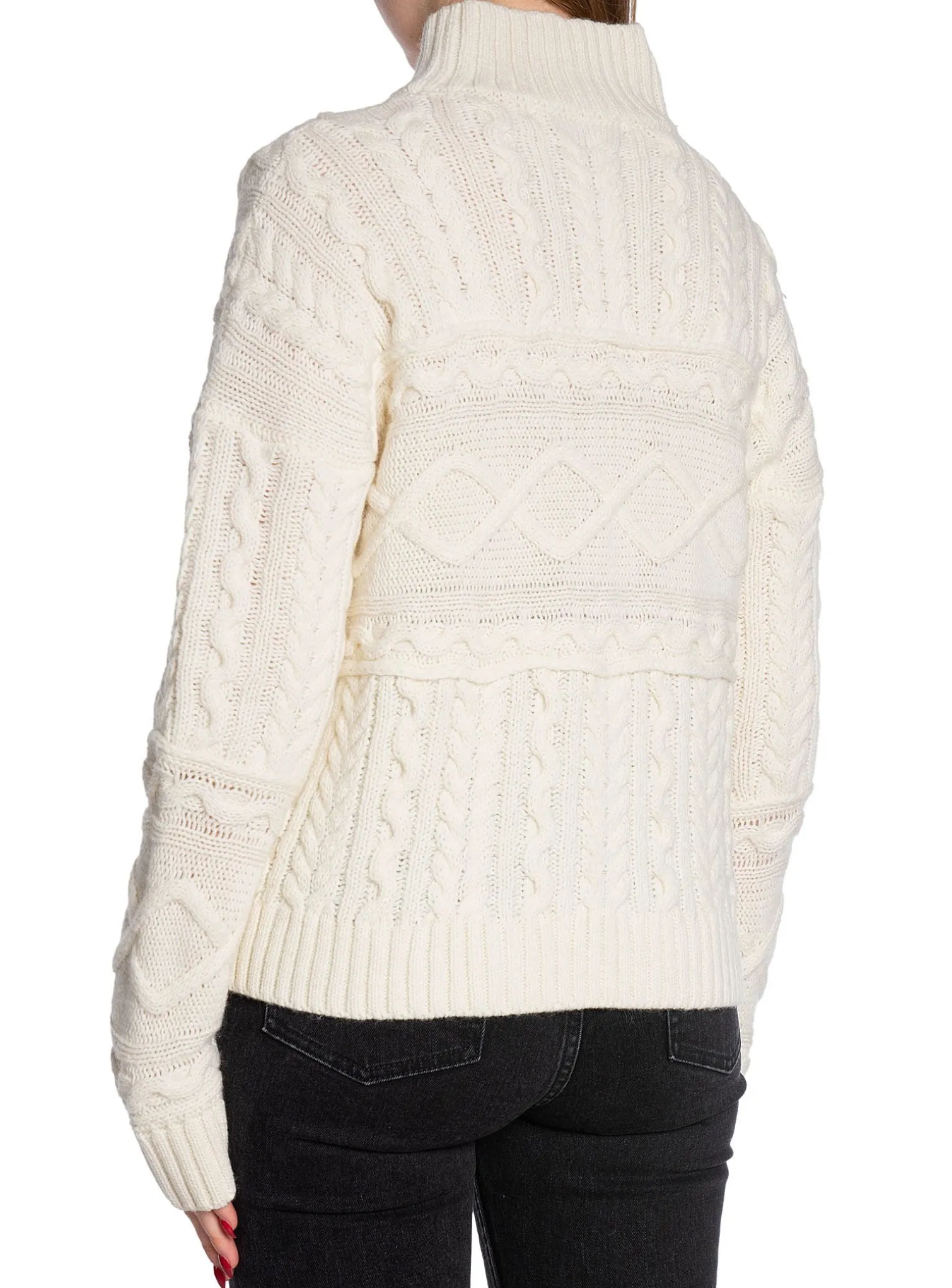 LEVETE ROOM SWEATER KALIMA 20 ANTIQUE WHITE