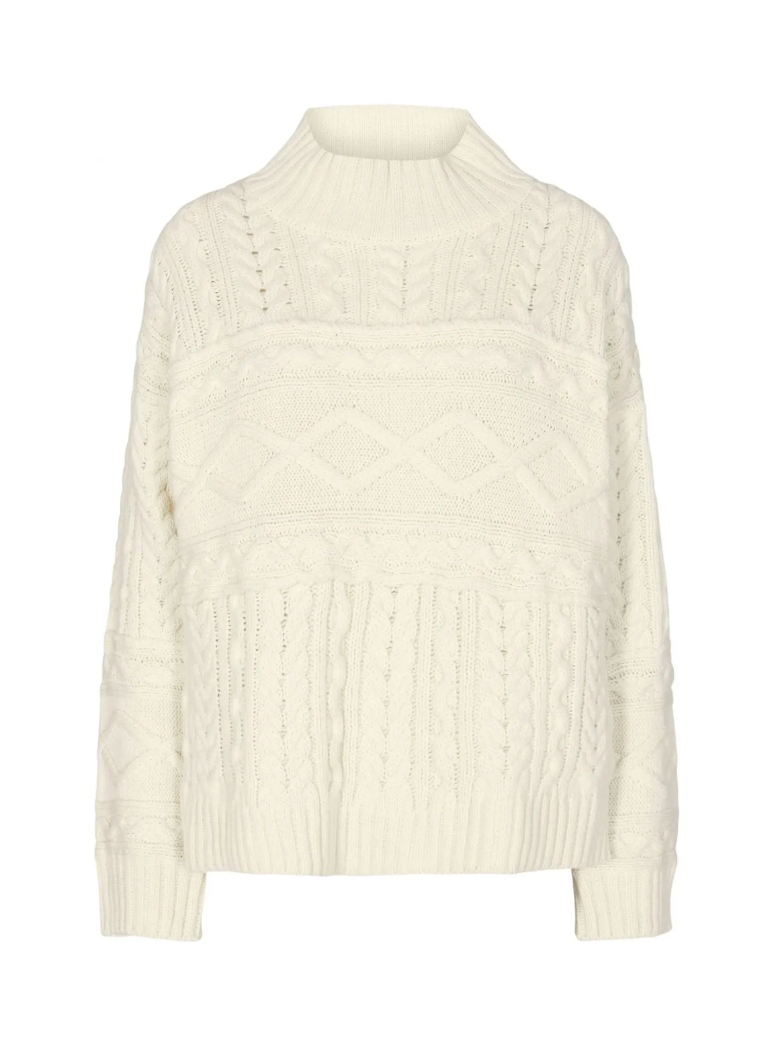 LEVETE ROOM SWEATER KALIMA 20 ANTIQUE WHITE