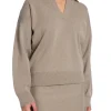 LEVETE ROOM SWEATER WINNI PLAZA TAUPE