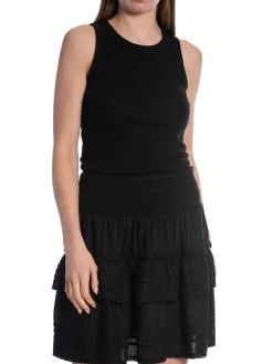 LEVETE ROOM TOP GULDINA BLACK