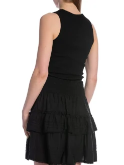 LEVETE ROOM TOP GULDINA BLACK