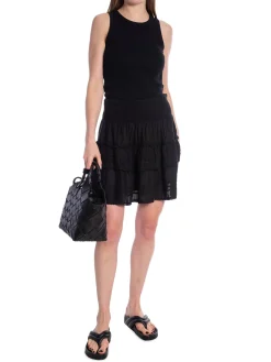 LEVETE ROOM TOP GULDINA BLACK