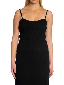 LEVETE ROOM TOP LE EDITH TOP BLACK