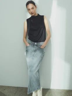 LEVETE ROOM TOP LR DAKOTA TOP BLACK