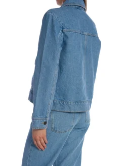 LEXINGTON DENIM JACKET SHORT LIGHT BLUE