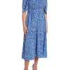 LILY MCBEE DRESS BLEU ROYAL BLUE