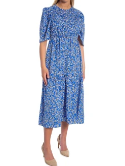 LILY MCBEE DRESS BLEU ROYAL BLUE