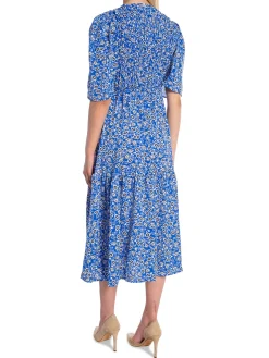 LILY MCBEE DRESS BLEU ROYAL BLUE