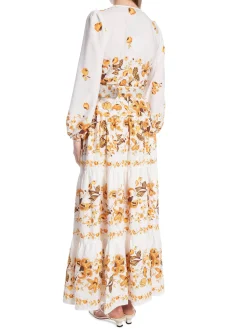 LILY MCBEE DRESS CREAM WHITE