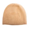 LISA YANG BEANIE BRUSHED BLACK BRUSHED
