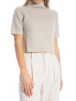 LISA YANG SWEATER FRIDE SWEATER OYSTER