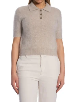 LISA YANG TOP CAROLYN SAND BRUSHED SZ