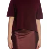 LISA YANG TOP CILA DEEP PLUM