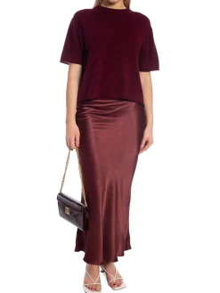 LISA YANG TOP CILA DEEP PLUM