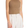 LISA YANG TOP FREYA TANK TOFFEE