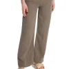 LOIS PANTS CULOTTE LINEN COLOUR HEDGE GREEN L32