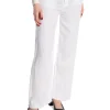 LOIS PANTS CULOTTE LINEN COLOUR WHITE L32
