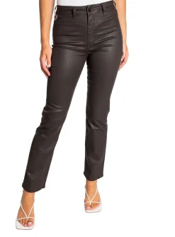 LOIS PANTS MALENA CLEAN L34 DARK CHOCO