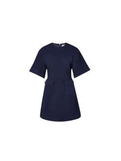 MALINA DRESS RAYNA MINI DARK BLUE
