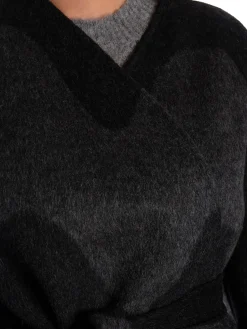 MARIMEKKO COAT ELFA LOKKI DARK GREY