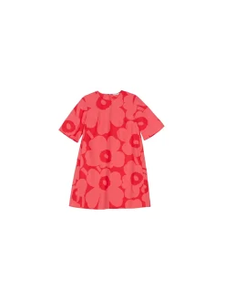 MARIMEKKO DRESS KUKKIVA RED PINK
