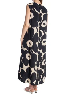 MARIMEKKO KLÄNNING MIGOT UNIKKO DARK GREY LIGHT BEIGE