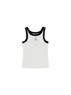MARIMEKKO TANK TOP SURREA PIIRTO UNIKKO OFF WHITE BLACK