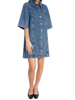 MBYM DRESS BALAMI MID BLUE VINTAGE