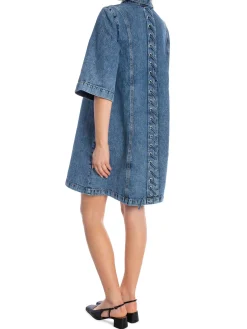 MBYM DRESS BALAMI MID BLUE VINTAGE