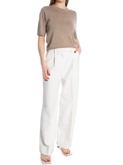 MBYM SWEATER CARLA ISLAND FOSSIL MELANGE