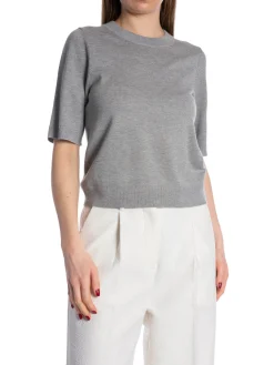 MBYM SWEATER CARLA LIGHT GREY MELANGE