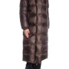 MONEL JACKET LUCIE BOXY LONG CHOCOLATE