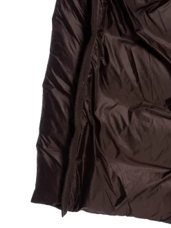 MONEL JACKET LUCIE BOXY LONG CHOCOLATE