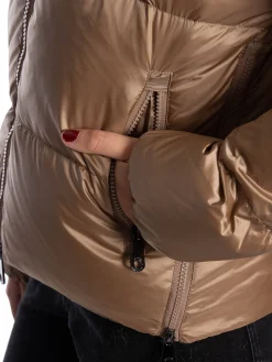 MONEL JACKET VAL CENIS SHORT CRISP CHAMPAGNE