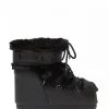 MOON BOOTS ICON LOW FAUX FUR BLACK