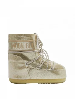 MOON BOOTS ICON LOW GLITTER GOLD