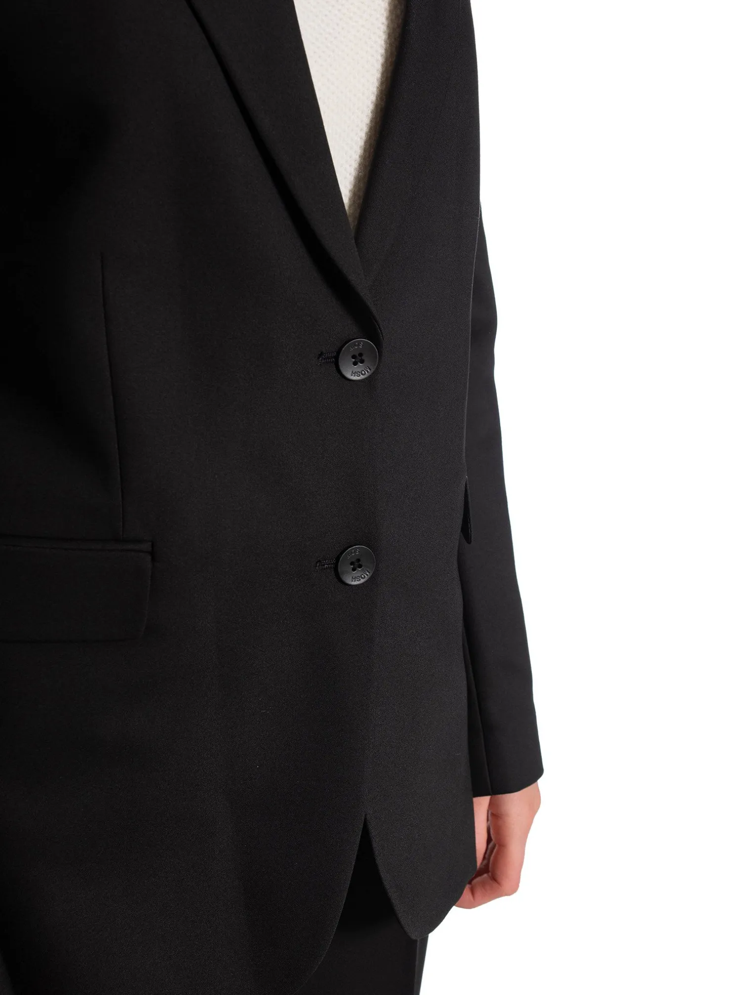 MOS MOSH BLAZER MMMARY NIGHT BLAZER BLACK