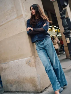 MOS MOSH JEANS DARA VINT MID BLUE