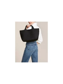 NAGHEDI BAG ST BARTHS MEDIUM TOTE ONYX