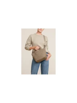 NAGHEDI BAG ST BARTHS SMALL TOTE ECRU
